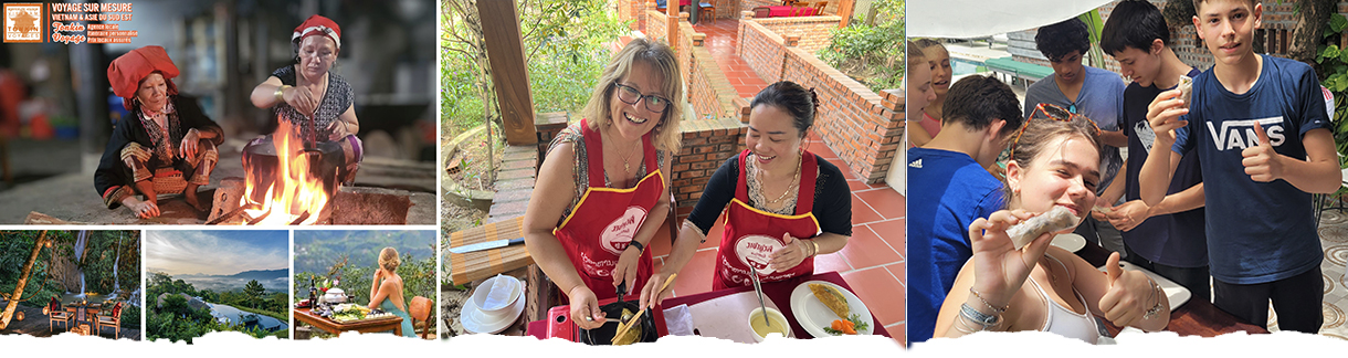 Voyage culinaire au Vietnam organis&eacute; par l'agence de voyage locale Sur mesure Tonkin Voyage